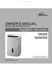 Royal Sovereign RDH-045EA Manual De Instrucciones