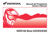 Honda NXR150 Bros KS Manual Del Propietário