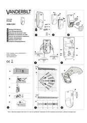 Vanderbilt Intrunet E-Line ADM-I12W1 Instrucciones De Servicio