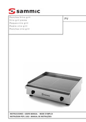 Sammic Vitro-grill PV-650 Instrucciones