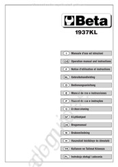 Beta 1937KL Manual De Uso E Instrucciones