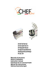 ChefLine IFM15 Manual De Usuario