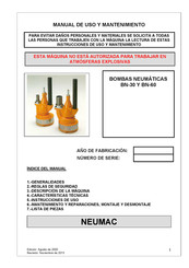 NEUMAC BN-30 Manual Del Usuario