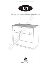 ROSHULTS BBQ GRIL 200 GAS Manual Del Usuario