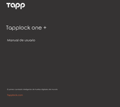 Tapp Tapplock one + Manual De Usuario