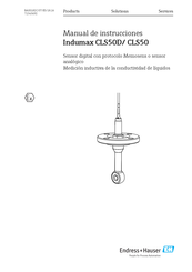 Endress+Hauser Indumax CLS50D Manual De Instrucciones