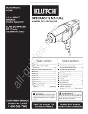 Klutch NT1IW Manual Del Operador