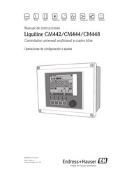 Endress+Hauser Liquiline CM448 Manual De Instrucciones