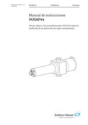 Endress+Hauser OUSAF44 Manual De Instrucciones