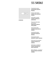 SSS Siedle CE 600-02 Manual De Instrucciones