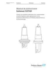 Endress+Hauser Indumax CLS54D Manual De Instrucciones