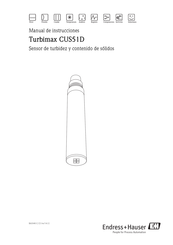 Endress+Hauser Turbimax CUS51D Manual De Instrucciones