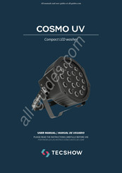 TECshow COSMO UV Manual Del Usuario