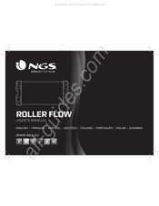 NGS ROLLER FLOW Manual De Instrucciones