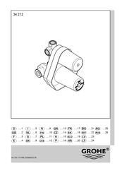 Grohe 34 212 Manual De Instrucciones