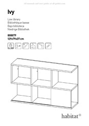 Habitat Ivy 808079 Instrucciones De Montaje