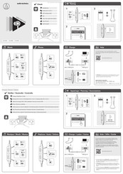 Audio-Technica ATH-CKR75BT Guia De Inicio Rapido