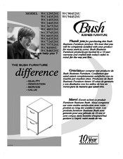 Bush Business Furniture WC14352SU Instrucciones De Montaje