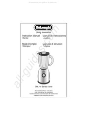 DeLonghi DBL740 Serie Manual De Instrucciones