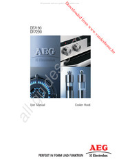 AEG Electrolux DF7290 Manual Del Usuario