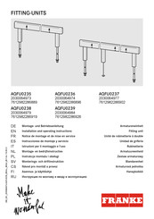 Franke 2030064984 Instrucciones De Montaje Y Servicio