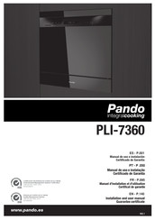 Pando PLI-7360 Manual De Uso E Instalación