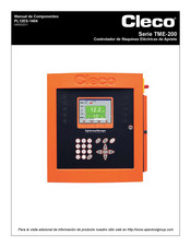 Cleco TME-200 Serie Manual De Componentes