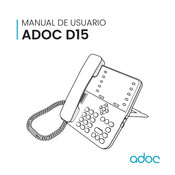 Adoc D15 Manual De Usuario