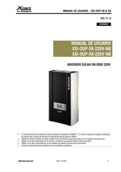 Integra Xmart XSI-OGP-5K-220V-NB Manual Del Usuario