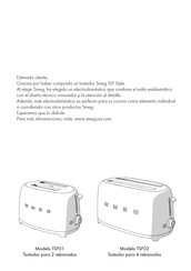 Smeg TSF02 Manual De Instrucciones