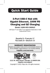 Tripp-Lite U460-003-3AGALC Guia De Inicio Rapido