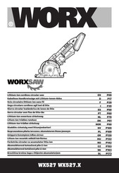 Worx WX527 Manual Del Usuario