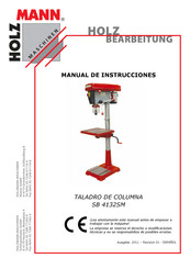 HOLZMANN MASCHINEN SB 4132SM Manual De Instrucciones