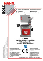 HOLZMANN MASCHINEN R 455B Instrucciones De Servicio