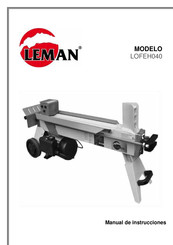 LEMAN LOFEH040 Manual De Instrucciones