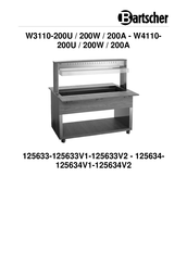Bartscher W3110-200A Manual Del Usuario