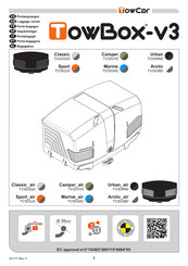 TowCar TV3XGJ0 Manual Del Usuario