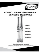 Evans SD690-I Manual Del Propietário