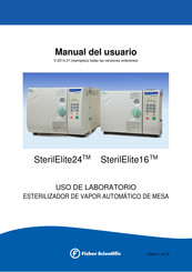 Fisher Scientific SterilElite16 Manual Del Usuario