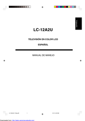 Sharp LC-12A2U Manual Del Usuario