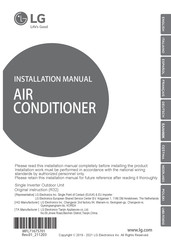 LG UUA1 Manual De Instalación