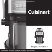 Cuisinart CJE500E Instrucciones