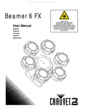 Chauvet DJ Beamer 6 FX Manual Del Usuario