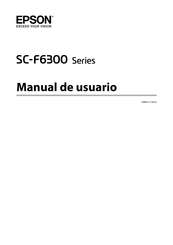 Epson SC-F6300 Serie Manual De Usuario