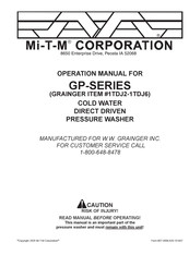 Mi-T-M GP Serie Manual Del Usuario