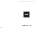 Bose 700 Manual Del Usuario