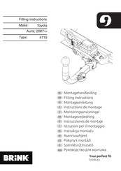 Brink 4719 Instrucciones De Montaje