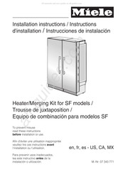 Miele 07 343 771 Instrucciones De Instalación