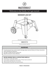 Masterbuilt MB20101719 Manual Del Usuario