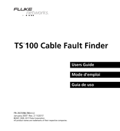 Fluke Networks TS 100 Guia Del Usuario